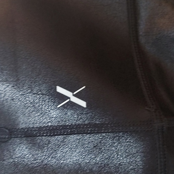 NWT Knix Your Birds Papaya Sculpt Leggings Faux Leather Black Size Large - Picture 5 of 9